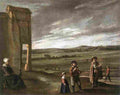 le nain brothers landscape with peasants Art A4 Photo Print