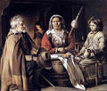 le nain brothers peasant interior Art A4 Photo Print
