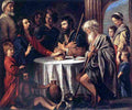 le nain brothers the supper at emmaus Art A4 Photo Print