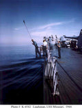 leadsman missouri deck Vintage world war A4 Photo Print
