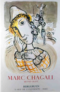 lecirqueauclownjaune Chagall Advert A4 Photo Print