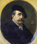 lecomte Self portrait Art A4 Photo Print
