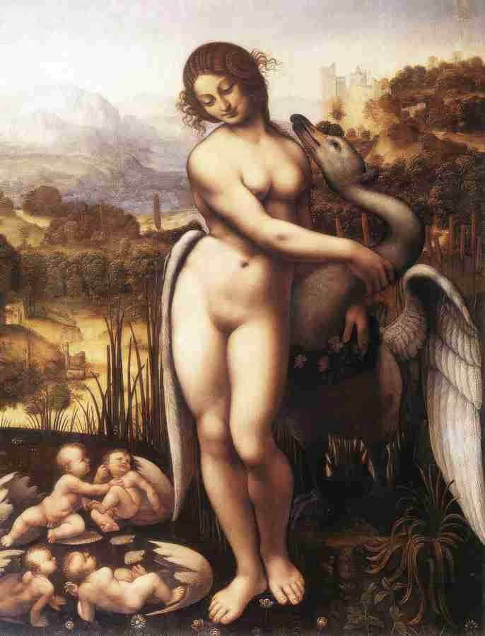leda 7 Art A4 Photo Print