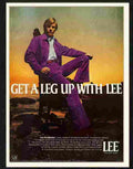 lee fastbacks 1970s Advert A4 Photo Print