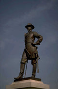 lee statue sky 1980s 1990s A4 Photo Print