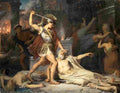 lefebvre death of priam Art A4 Photo Print