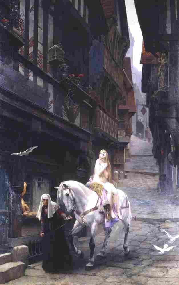 lefebvre lady godiva Art A4 Photo Print
