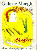 lefondjaunebychagall Advert A4 Photo Print