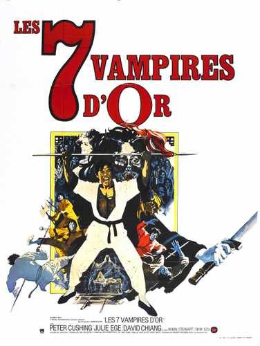 legend of 7 golden vampires  02 film star poster A4 Photo Print