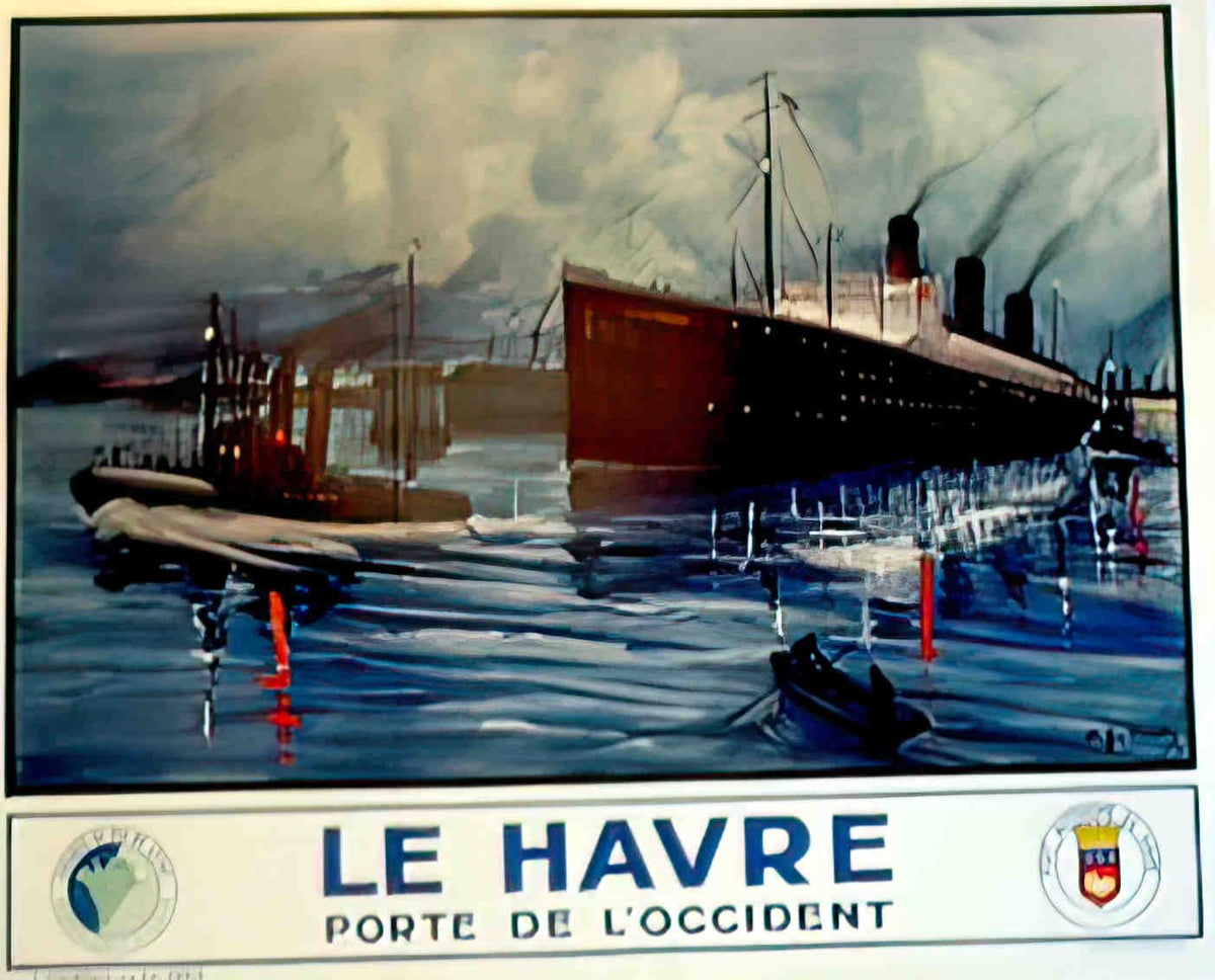 lehavre Advert A4 Photo Print