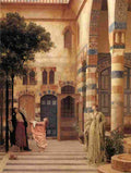 leighton Gathering Citrons Art A4 Photo Print