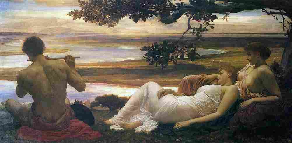 leighton Idyll Art A4 Photo Print