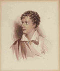 leitch George Gordon Sixth Lord Byron Art A4 Photo Print