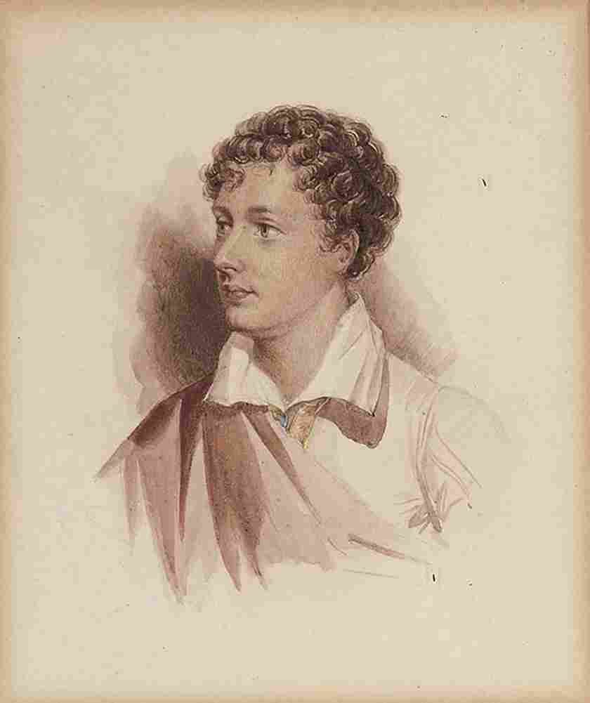 leitch George Gordon Sixth Lord Byron Art A4 Photo Print