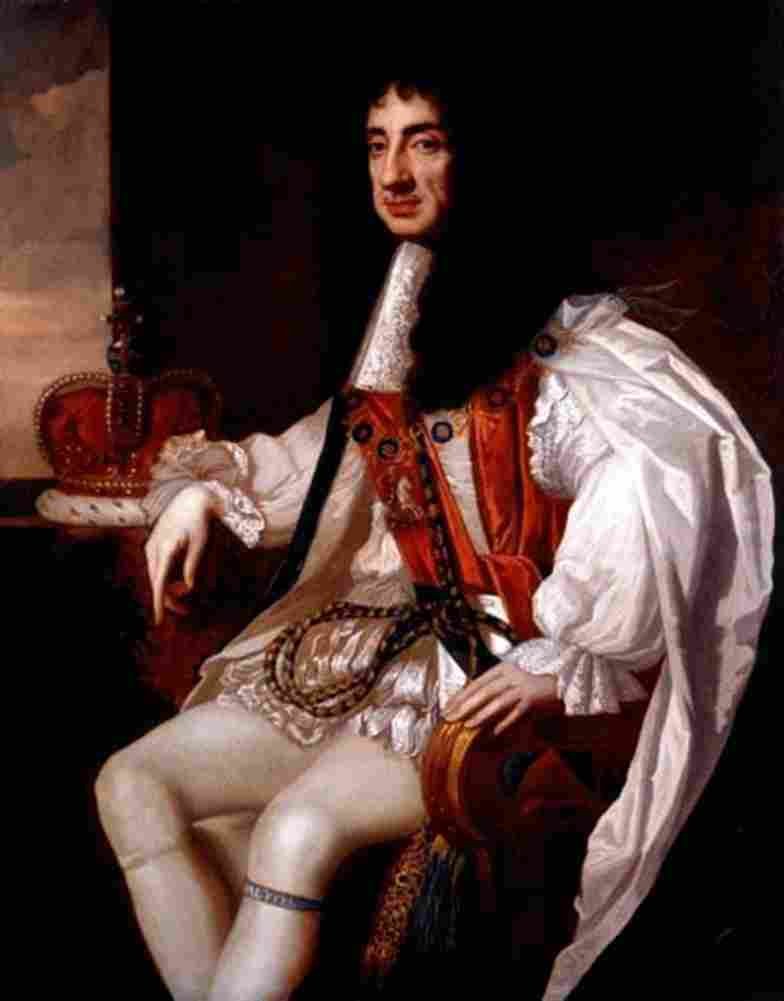 lel King Charles The Second Art A4 Photo Print