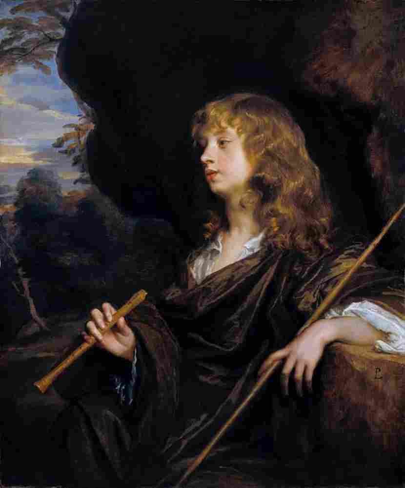 lely A Boy as a Shepherd Art A4 Photo Print