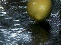 lemon water ripple1980s 1990s A4 Photo Print