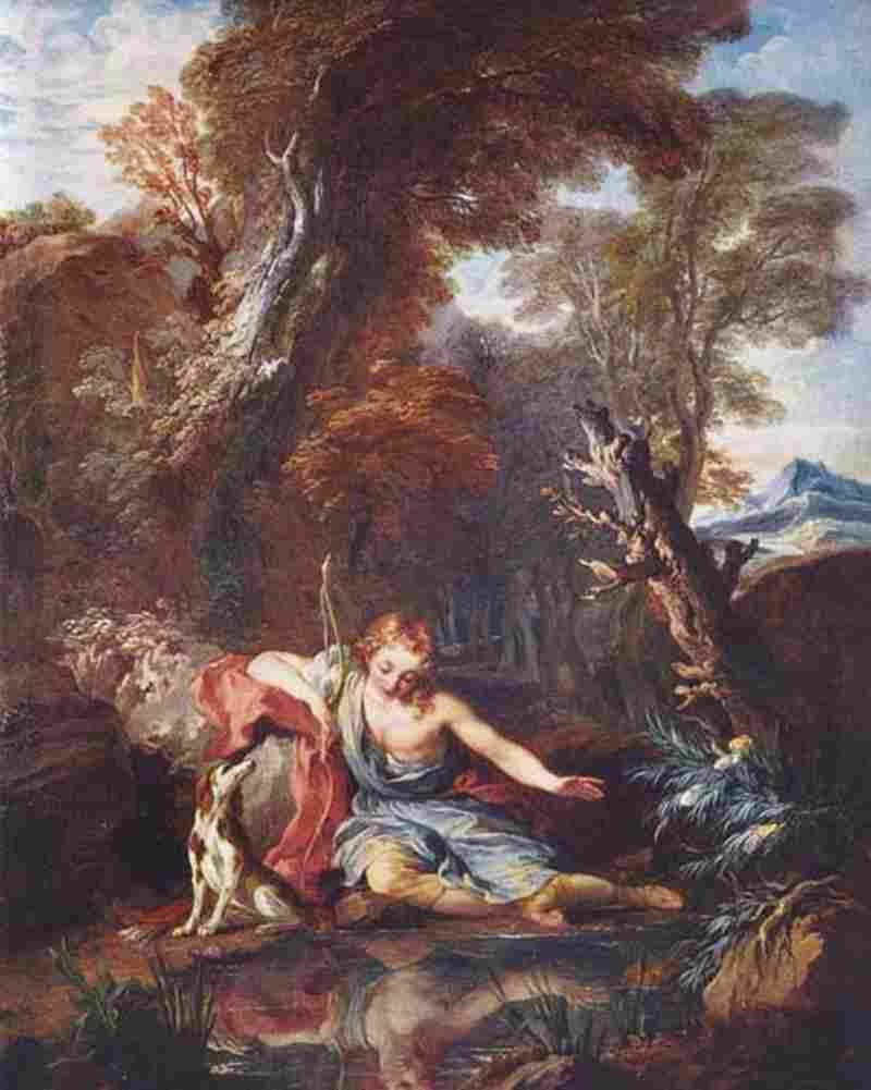 lemoyne francois narcissus Art A4 Photo Print