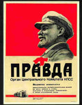 lenin pravda russian poster 1969 Advert A4 Photo Print