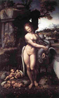 leonardo da vinci Leda Art A4 Photo Print