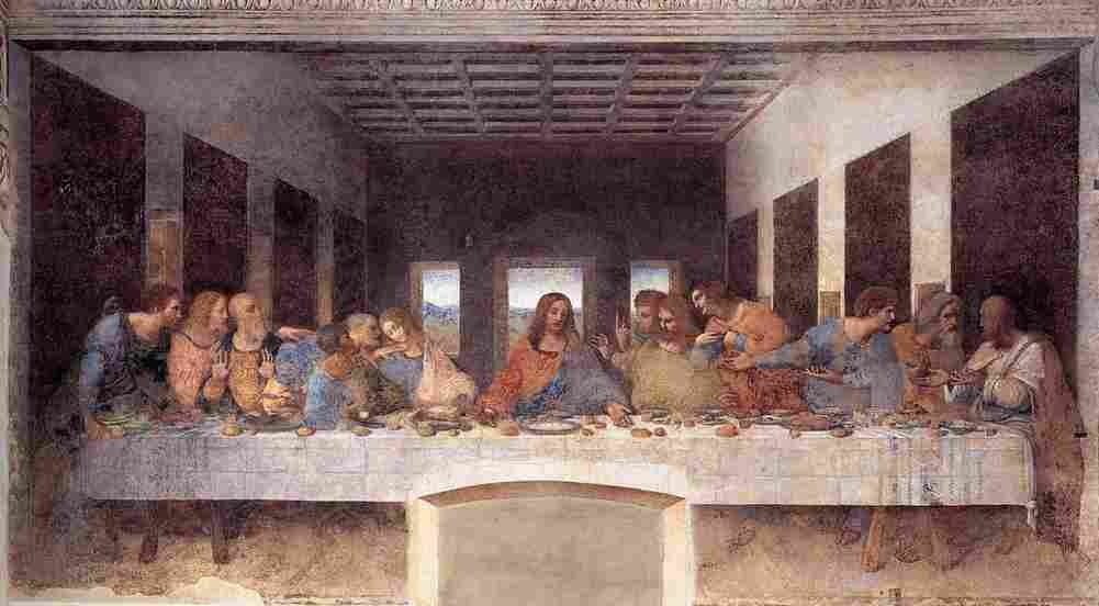 leonardo da vinci last Supper Art A4 Photo Print