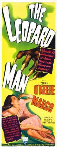 leopard man  02 film star poster A4 Photo Print
