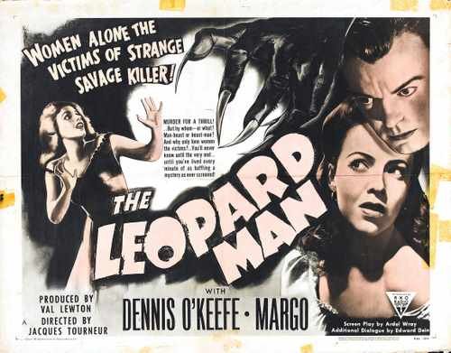 leopard man  04 film star poster A4 Photo Print