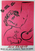 lepeintreenrose Chagall Vintage Advert A4 Photo Print