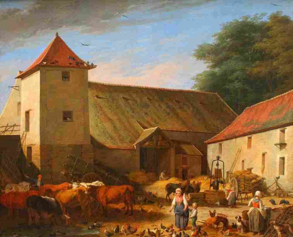 lepicie farmyard Art A4 Photo Print
