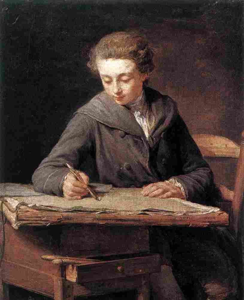 lepicie young draughtsman Art A4 Photo Print