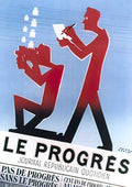 leprogres Advert A4 Photo Print