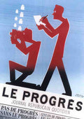leprogres Vintage Advert A4 Photo Print