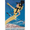 les diablerets martin peikert 1963 2 Advert A4 Photo Print