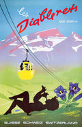 les diablerets vers 1975 4 Advert A4 Photo Print