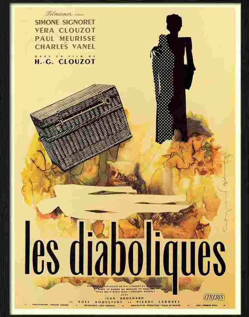 les diaboliques Advert A4 Photo Print