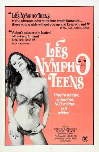 les nympho teens  01 film star poster A4 Photo Print