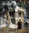 lessing cemetery Art A4 Photo Print