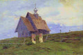 lev Church in Plyos Art A4 Photo Print
