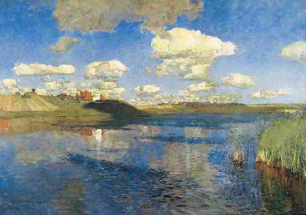 lev The Lake Art A4 Photo Print