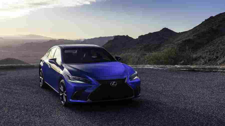 lexus es 2021 7093 11 Car A4 Photo Print