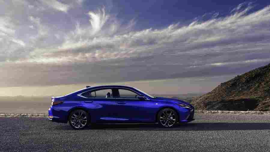 lexus es 2021 7093 13 Car A4 Photo Print