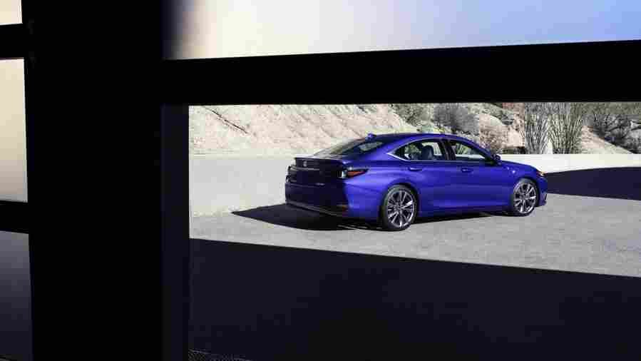 lexus es 2021 7093 14 Car A4 Photo Print