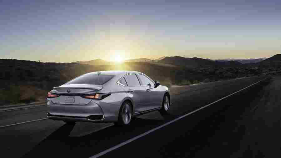 lexus es 2021 7093 20 Car A4 Photo Print