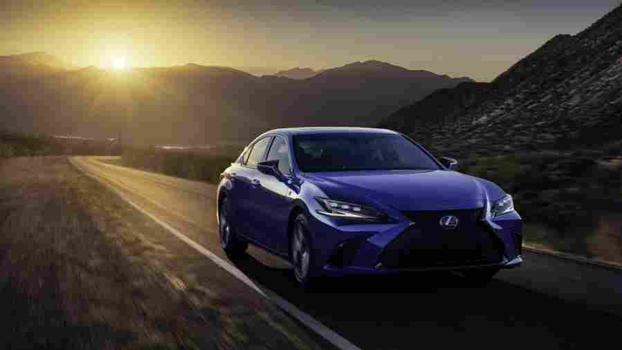 lexus es 2021 7093 8 Car A4 Photo Print