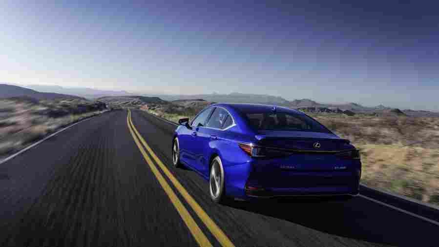 lexus es 2021 7093 9 Car A4 Photo Print