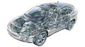 lexus rx 400h cutaway A4 Photo Print
