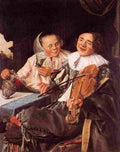 leys Carousing Couple Art A4 Photo Print
