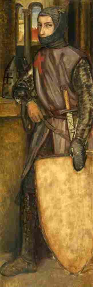 leys henri godfrey of bouillon Art A4 Photo Print