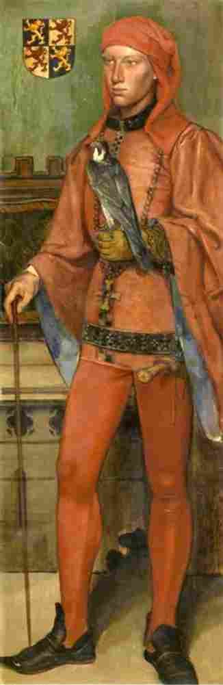 leys henri john three duke of brabant Art A4 Photo Print