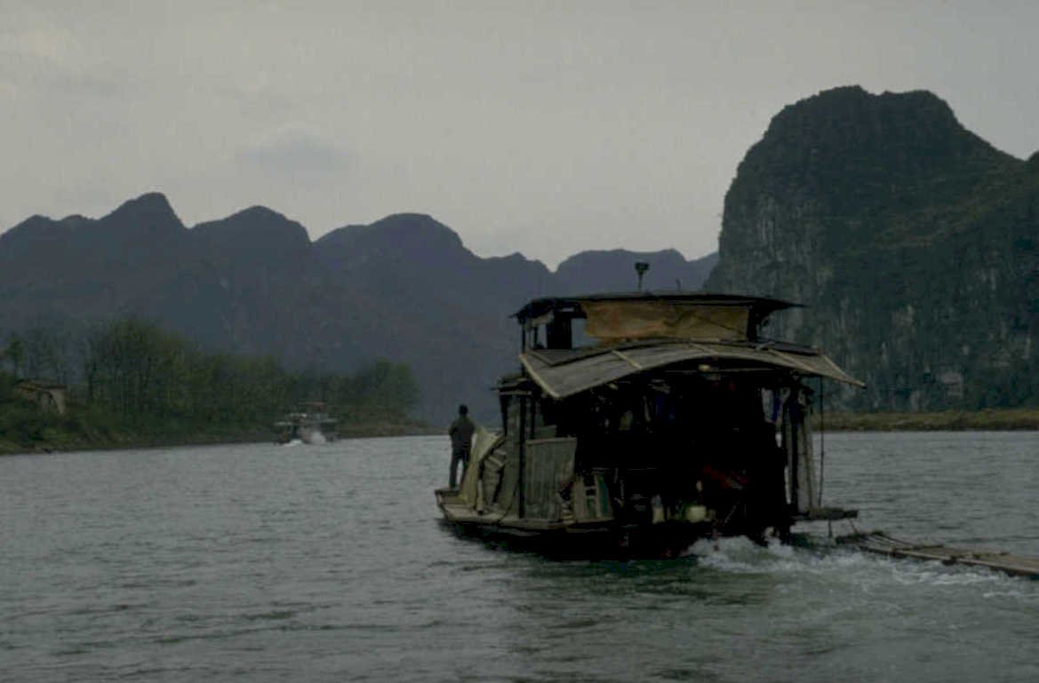 li river guilin 1980s 1990s A4 Photo Print